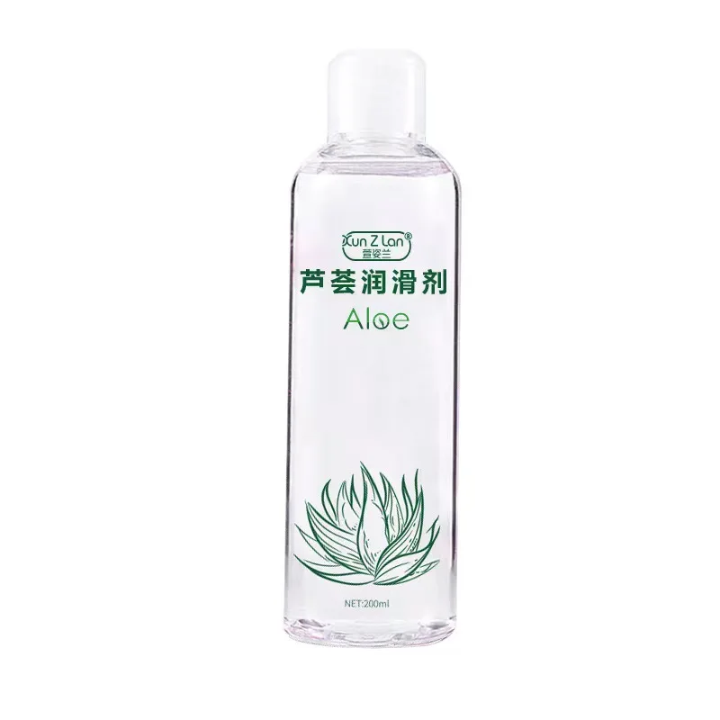 Natural Water Based Lube 200/120ml Human Lubricant Water-soluble Liquid Personal Lubricant Adult Sexual Products for Couples