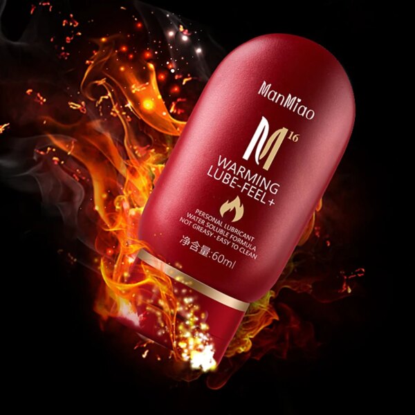 60ml Warming Cooling Lubricant Silk Sex Lubricants Silky Thick Water-based Sex Oil Vaginal Anal Gel Sex Products for Adults