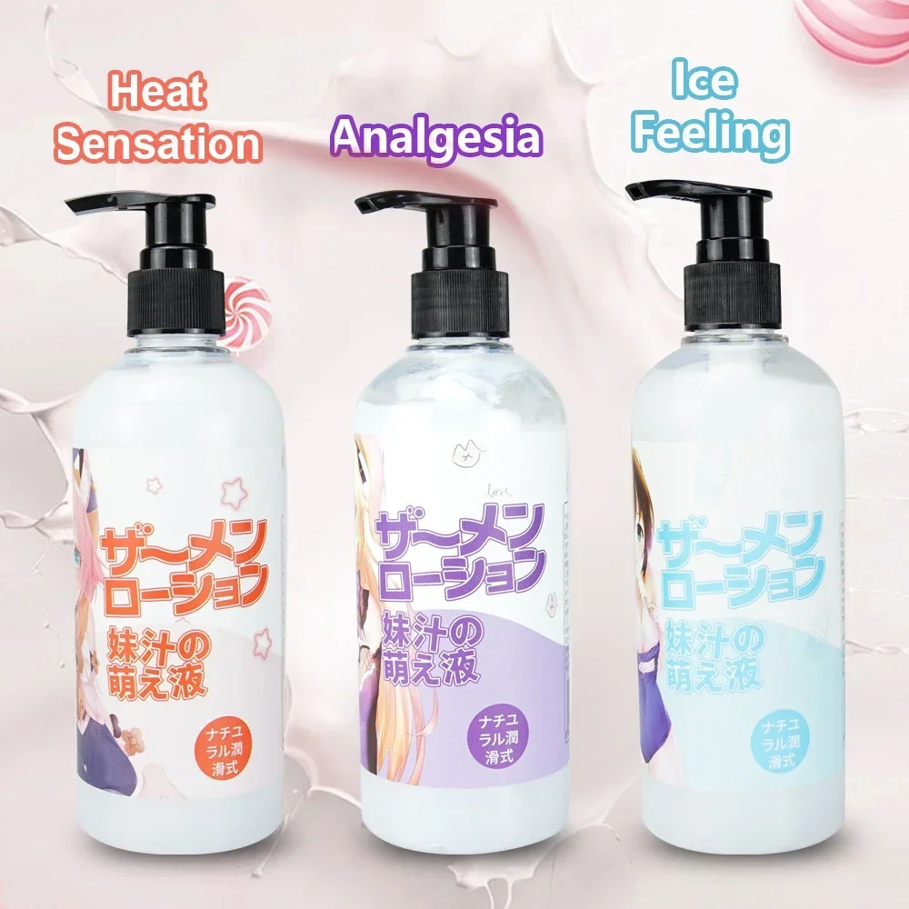 300ml Natural Feeling Water Based Lube Fast Orgasm Oral Anal Lubricantion for Sex Cream Sex Sexual Tools for Couples Lubricante