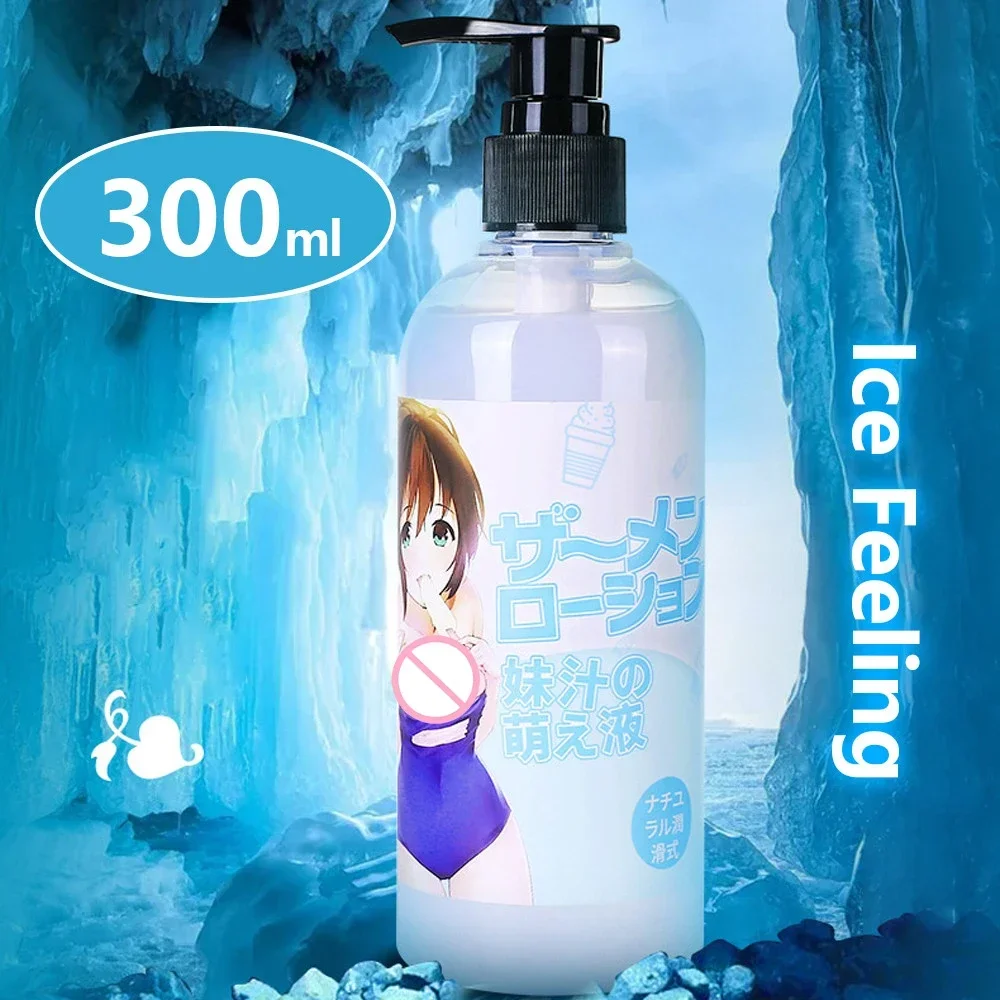 300ml Natural Feeling Water Based Lube Fast Orgasm Oral Anal Lubricantion for Sex Cream Sex Sexual Tools for Couples Lubricante