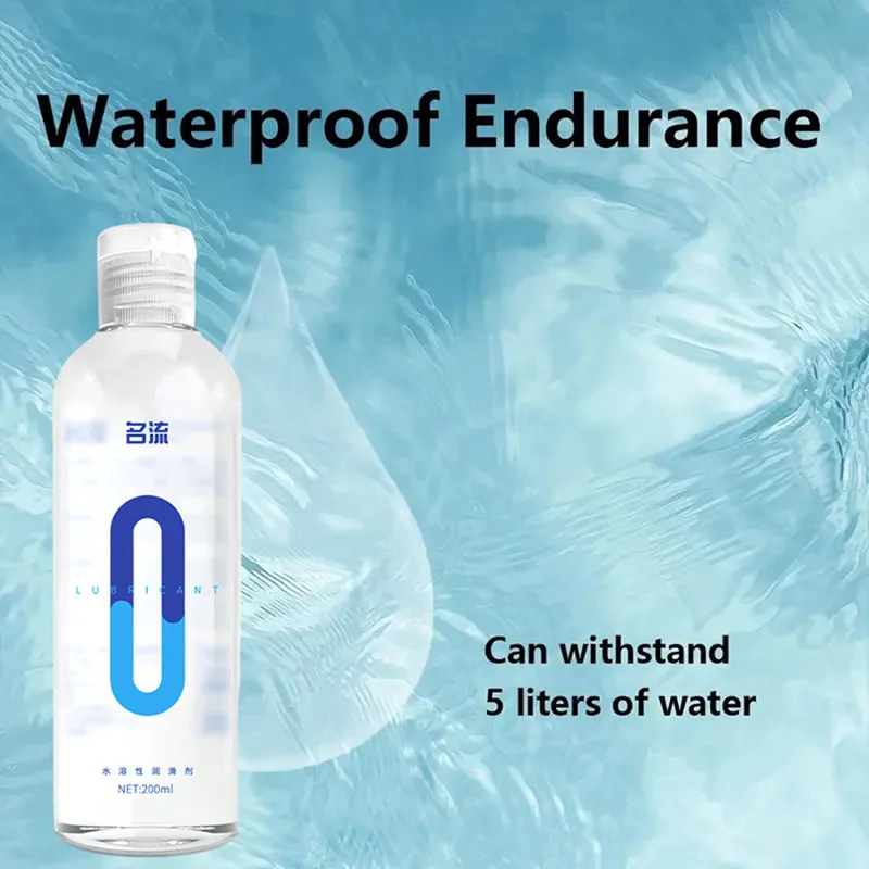 200ml Personal Lubricant Adult Sex Toys Vaginal Masturbating Massage Water-based Long Lasting Lube for Men, Women and Couples