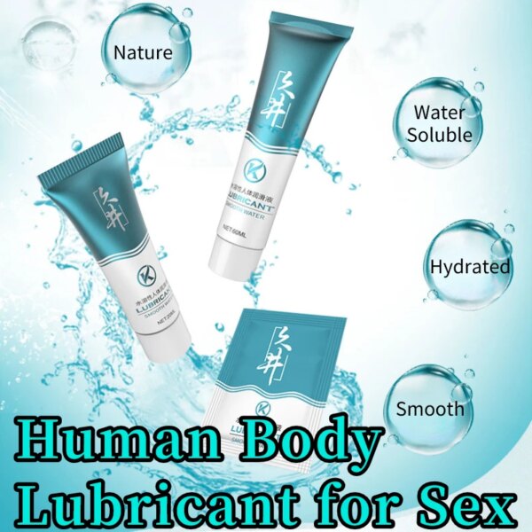 Water Based Lubricant for Couple Sex Adults Intimate Goods Lubricating Fluid Lube sexes accessoires Anal Vagina Sex Lubrication