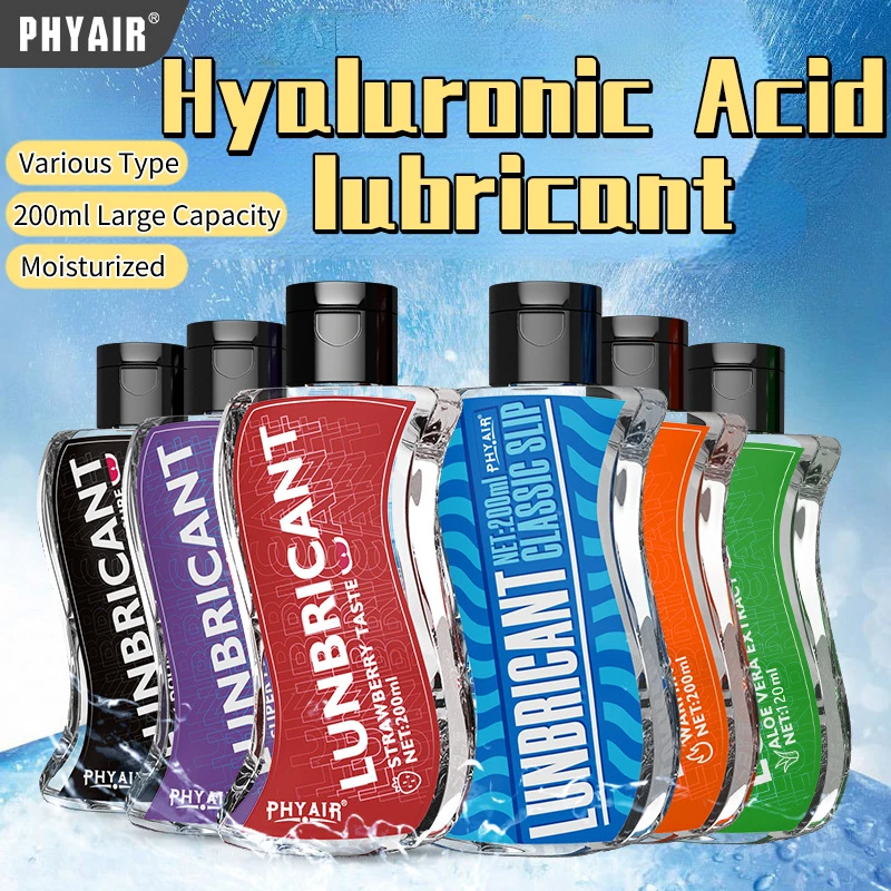 200ML Large Capacity Sex Lube Hyaluronic Acid Water-based Gel Sexual Lubricant for Couple Vagina Anal Sex Toy Lube Adult Sexshop 200ML Large Capacity Sex Lube Hyaluronic Acid Water-based Gel Sexual Lubricant for Couple Vagina Anal Sex Toy Lube Adult Sexshop