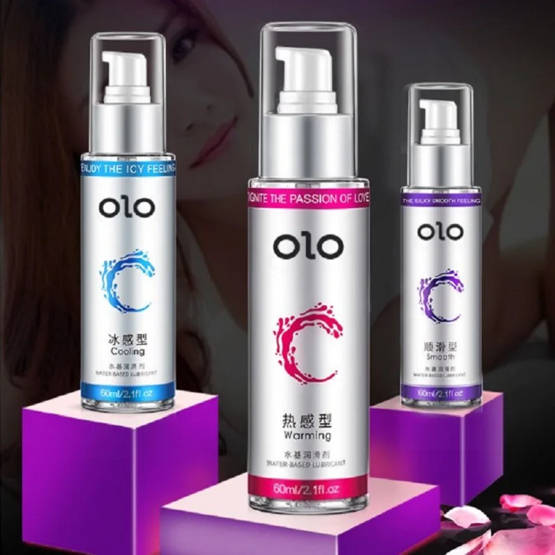 60ml Warming/Cooling/Smooth Lubricant for Sex Hyaluronic Acid Water-Based Lubricant Sex Oil Sexshop for Adults Couples Sex Toys