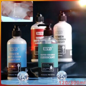 120ml/300ml Natural Feeling Lubricant Water Base Semen Sex Lube for Women Men Long-Lasting Personal Lubricants Oil Liquid