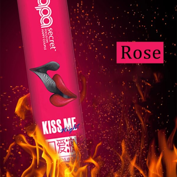 6pcs Oral Sex Water Lubricante Sexual Strawberry Peach Flavor Ice Fire Sex Toys Water Based Lubricant Gel for Women Men Couples