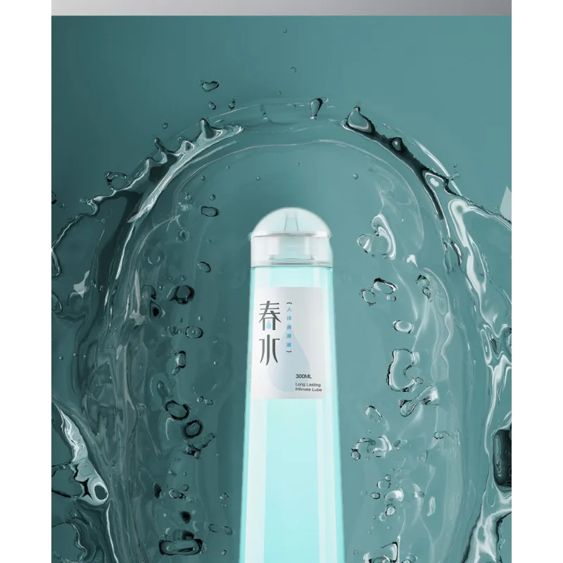 300ml Refreshing Aloe Vera Body Lubricant Super Viscous Lube for Vagina Anal Plug Oil Lubricant for Sex Water Based Massage Oil