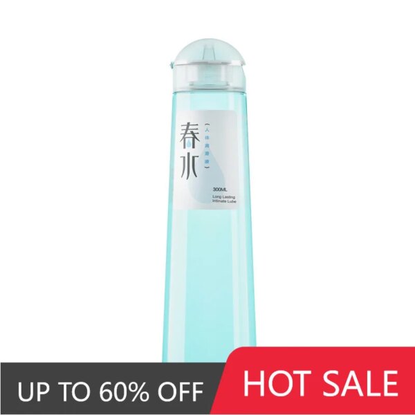 300ml Refreshing Aloe Vera Body Lubricant Super Viscous Lube for Vagina Anal Plug Oil Lubricant for Sex Water Based Massage Oil