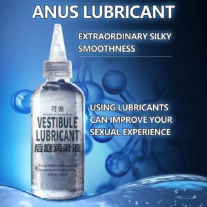 Anal Water Based Silicone Lubricant Unscented Sex Lube For Man Woman Gay Lesbian Couples Pleasure For Home And Travel