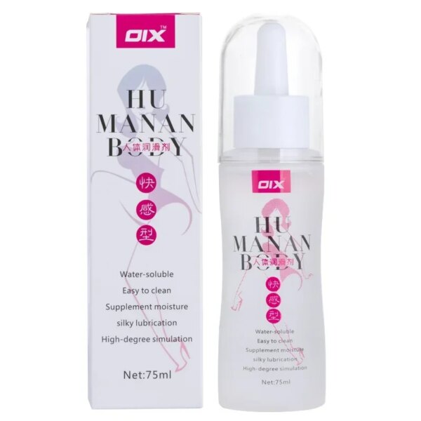 Oix Lubricant For Gay Anal Lube Water-based Body Oil Silicone Grease Vagina Anal Gel Adults Products 75ml