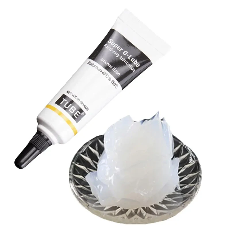 10g Food Grade Waterproof Silicone Grease Lubrication for Coffee Machines Car Gear Super O-lube O-ring Lubrication Silicone Base