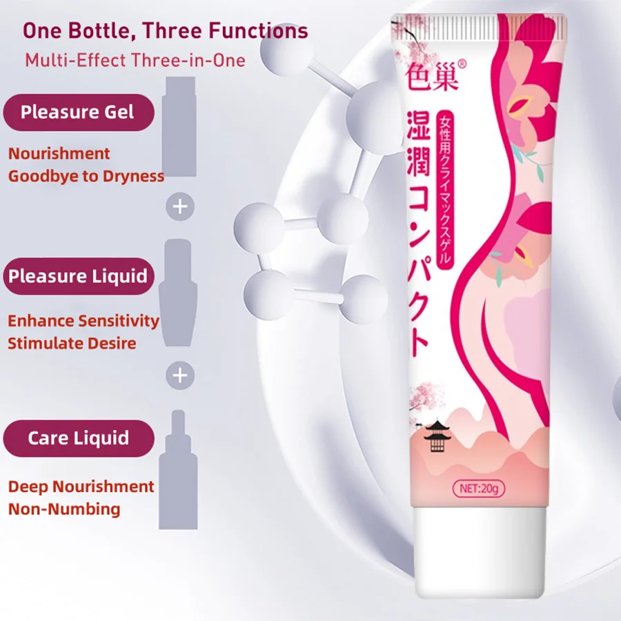 Women's Pleasure Gel, Private Part Sensitive Enhancing Liquid, Water Based Silicone Lubricant Flavorless Couple Adult Supplies Women's Pleasure Gel, Private Part Sensitive Enhancing Liquid, Water Based Silicone Lubricant Flavorless Couple Adult Supplies