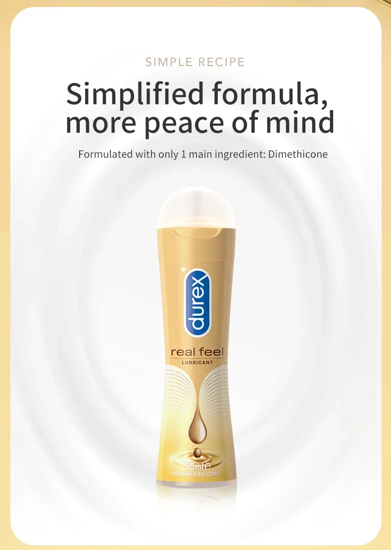 Durex Lubricant Realfeel Smooth Silicone-based