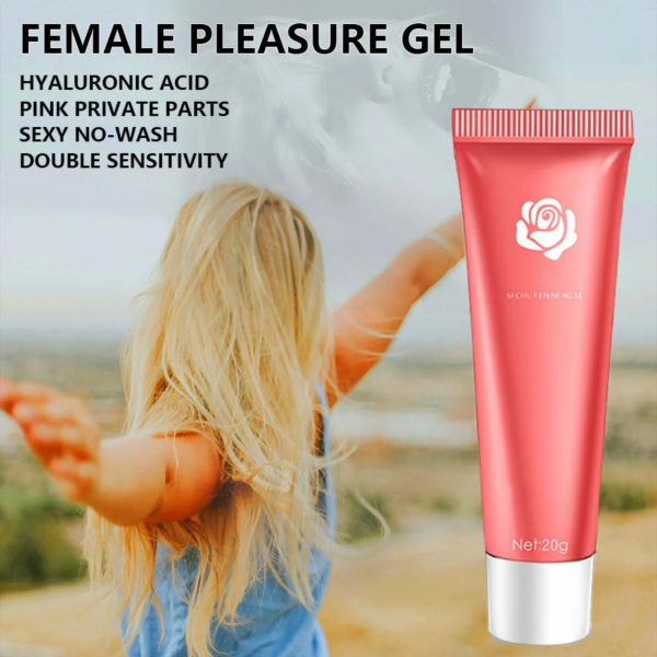 Women's Pleasure Gel, Private Part Sensitive Enhancing Liquid, Water Based Silicone Lubricant Flavorless Couple Adult Supplies