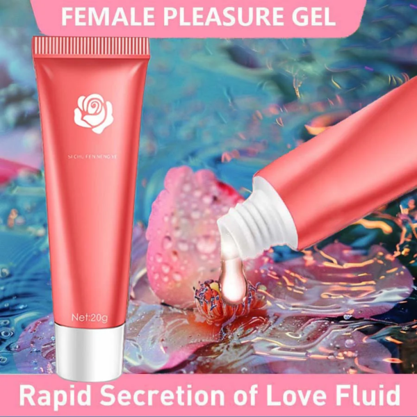 Women's Pleasure Gel, Private Part Sensitive Enhancing Liquid, Water Based Silicone Lubricant Flavorless Couple Adult Supplies
