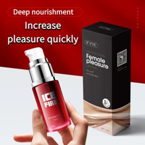 Women's Pleasure Gel, Private Part Sensitive Enhancing Liquid, Water Based Silicone Lubricant Flavorless Couple Adult Supplies