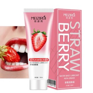 Strawberry Lubricant Sex Anal Lubricant Gay Oil Oral Lubricant Sterilization Sexual for Men Lube Silicone Water Based 18+
