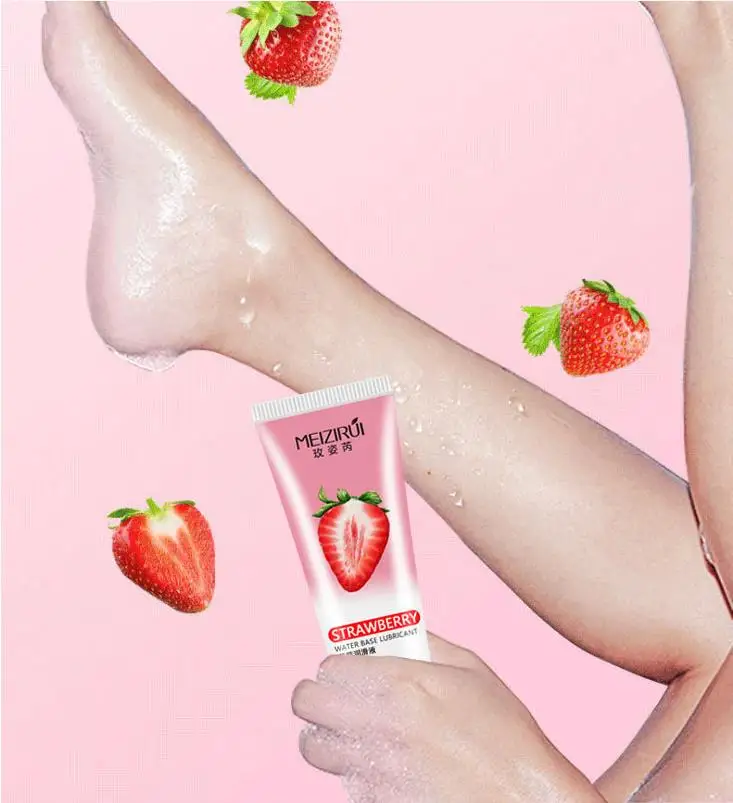Strawberry Lubricant Sex Anal Lubricant Gay Oil Oral Lubricant Sterilization Sexual for Men Lube Silicone Water Based 18+