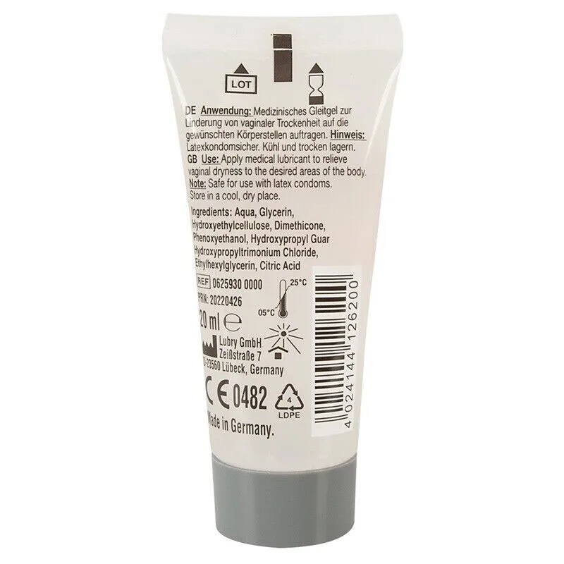 Just Glide Performance Hybrid Lube  Water & Silicone base Long Lasting 20ml
