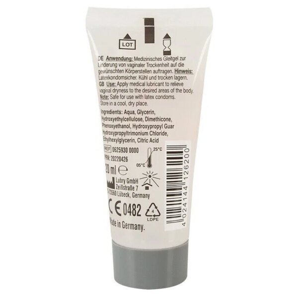 Just Glide Performance Hybrid Lube  Water & Silicone base Long Lasting 20ml
