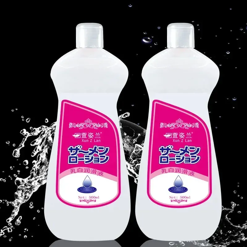 Lubricant for Sex Cream Super Capacity Viscous Lube Water Based Sex Massage Oil Anal Adult Masturbation 500ML Lubricant for Sex Cream Super Capacity Viscous Lube Water Based Sex Massage Oil Anal Adult Masturbation 500ML