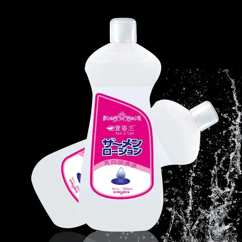 Lubricant for Sex Cream Super Capacity Viscous Lube Water Based Sex Massage Oil Anal Adult Masturbation 500ML Lubricant for Sex Cream Super Capacity Viscous Lube Water Based Sex Massage Oil Anal Adult Masturbation 500ML