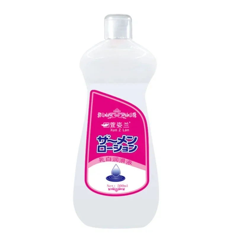 Lubricant for Sex Cream Super Capacity Viscous Lube Water Based Sex Massage Oil Anal Adult Masturbation 500ML Lubricant for Sex Cream Super Capacity Viscous Lube Water Based Sex Massage Oil Anal Adult Masturbation 500ML
