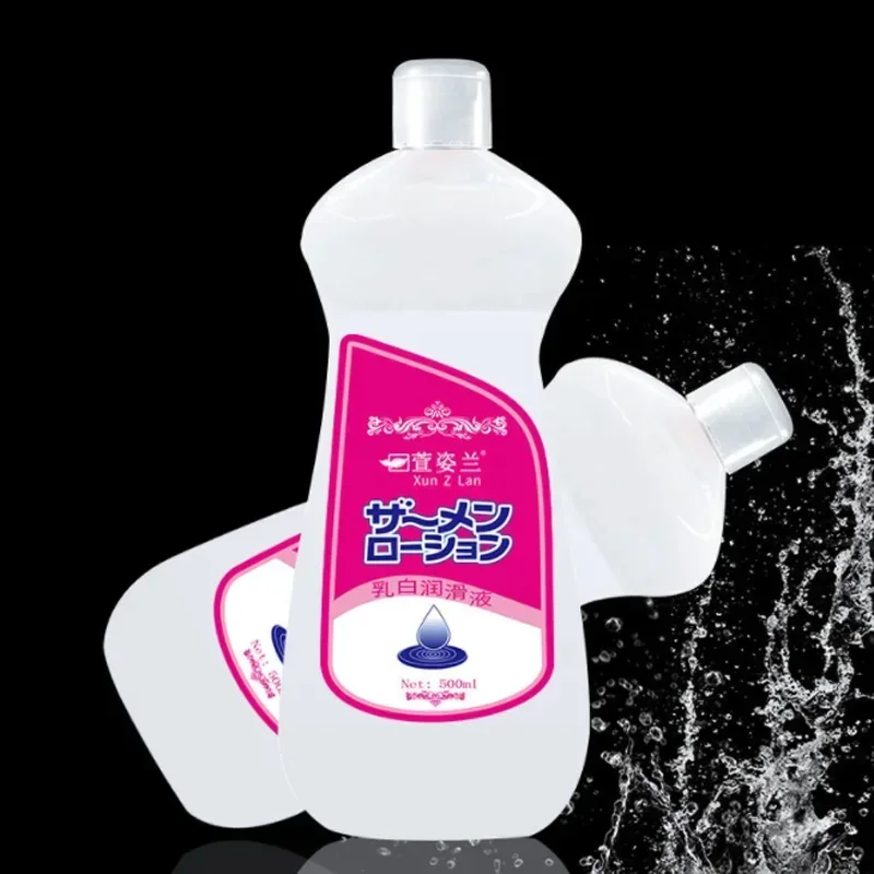 Lubricant for Sex Cream Super Capacity Viscous Lube Water Based Sex Massage Oil Anal Adult Masturbation 500ML Lubricant for Sex Cream Super Capacity Viscous Lube Water Based Sex Massage Oil Anal Adult Masturbation 500ML