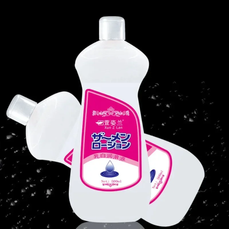 Lubricant for Sex Cream Super Capacity Viscous Lube Water Based Sex Massage Oil Anal Adult Masturbation 500ML Lubricant for Sex Cream Super Capacity Viscous Lube Water Based Sex Massage Oil Anal Adult Masturbation 500ML