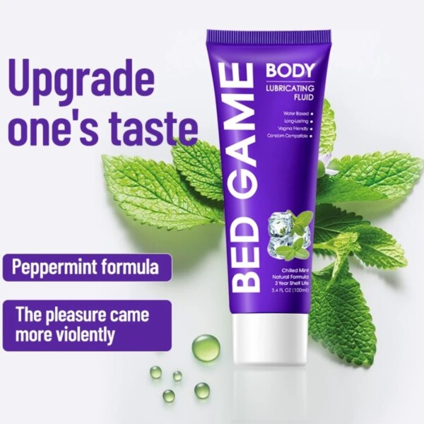 Intimate mint Lubricant Pleasure Body Erotic Oil Lubricant Adult Sex Supplies flirting for couples 200ml
