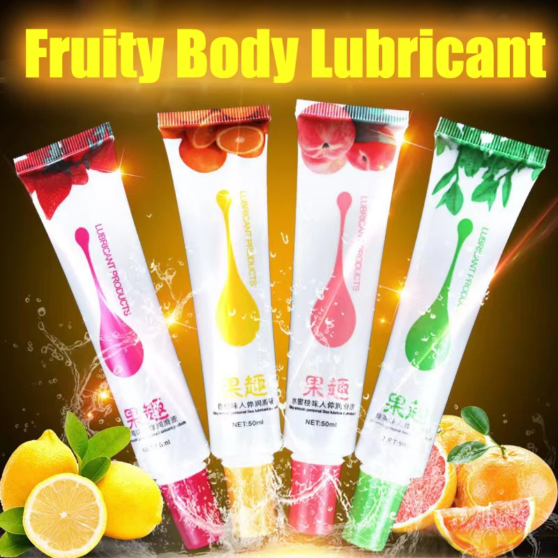 50ML Oral Sex Lubricant Anal for Sex Water-Soluble Lube Women Vagina Lubricants Oil Gay Orgasm Gel Adult Sex Toys Lesbian 18