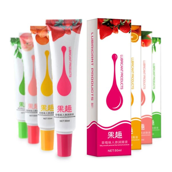 50ML Oral Sex Lubricant Anal for Sex Water-Soluble Lube Women Vagina Lubricants Oil Gay Orgasm Gel Adult Sex Toys Lesbian 18