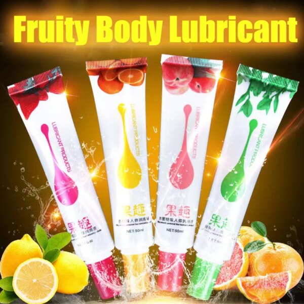 50ML Oral Sex Lubricant Anal for Sex Water-Soluble Lube Women Vagina Lubricants Oil Gay Orgasm Gel Adult Sex Toys Lesbian 18
