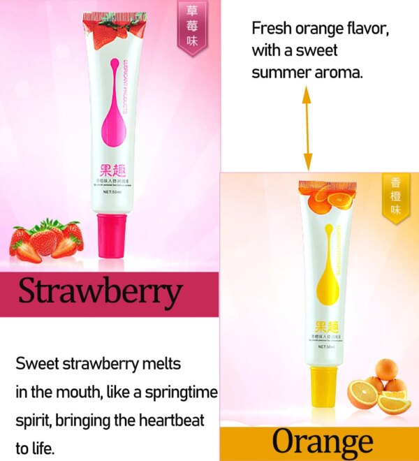 50ML Oral Sex Lubricant Anal for Sex Water-Soluble Lube Women Vagina Lubricants Oil Gay Orgasm Gel Adult Sex Toys Lesbian 18