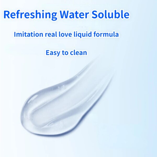 100ml Men Body Hot Cool Water-Soluble Lubricant Adult Sex Toys Products for Anal Vaginal Sex Lubricating Female Body Massage Gel