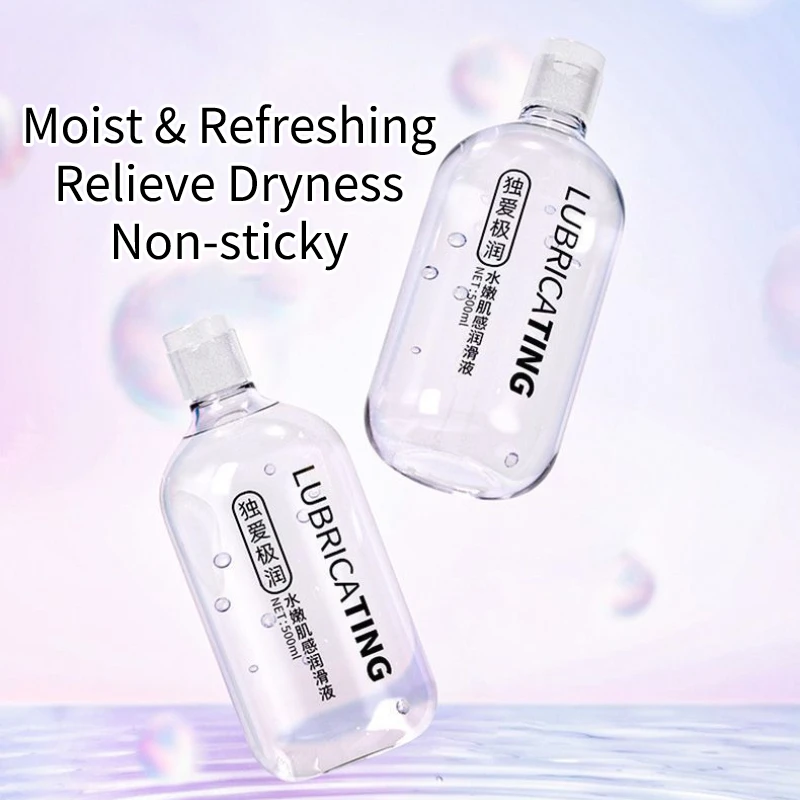 200ml/500ml Large Capacity Human Body Lubricant Sex Toys for Adult Men Anal Sex Lubrication Female Sex Toys Lubricating Sexshop