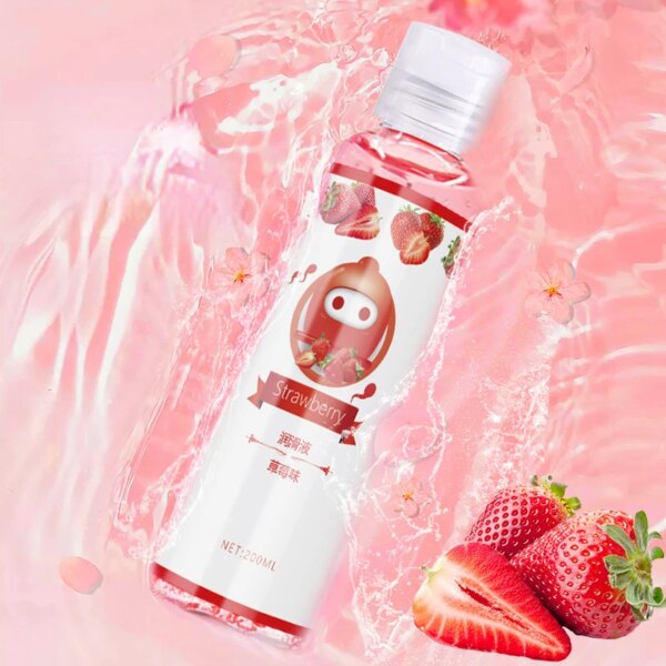 200ml Fruity Flavor Lubricating Water-soluble Human Body Lubricating Fluid for Man Woman 18+ Sex Toys Sexshop sexes accessoires