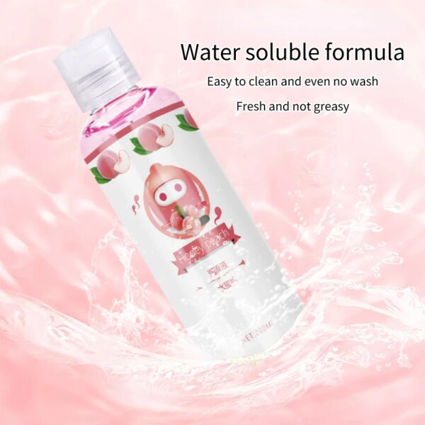 200ml Fruity Flavor Lubricating Water-soluble Human Body Lubricating Fluid for Man Woman 18+ Sex Toys Sexshop sexes accessoires