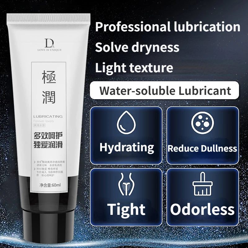 Lubricant for Sex 8/20/60ML Water-soluble Easy to Clean Lubricating Fluid Adults Couples Anal Lubrication Sexes Toys accessoires Lubricant for Sex 8/20/60ML Water-soluble Easy to Clean Lubricating Fluid Adults Couples Anal Lubrication Sexes Toys accessoires