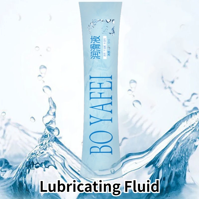 5PCS Water-soluble Lubricant for Sex Human Body Lubricating Oil Adults Sex Toys Man Vagina Anal Lube Women Sexshop 6ml/bag Lube