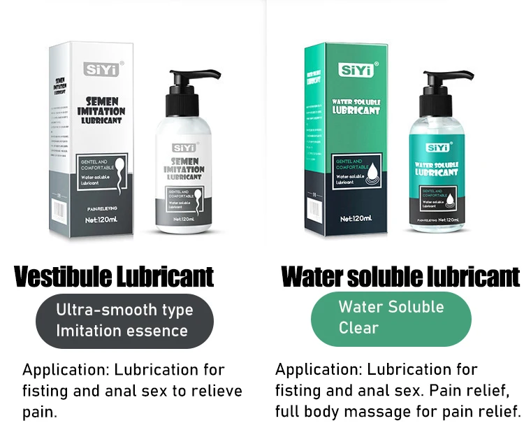 SiYi Lubricant Heat 120ml 300ml Anal Vagina Sex Lubricants Women Love Kiss Oil Men Gay Masturbated Lube Adult Goods for Toy Gel