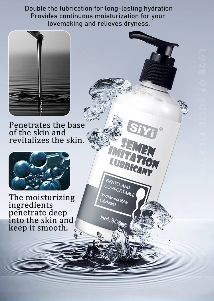 SiYi Lubricant Heat 120ml 300ml Anal Vagina Sex Lubricants Women Love Kiss Oil Men Gay Masturbated Lube Adult Goods for Toy Gel