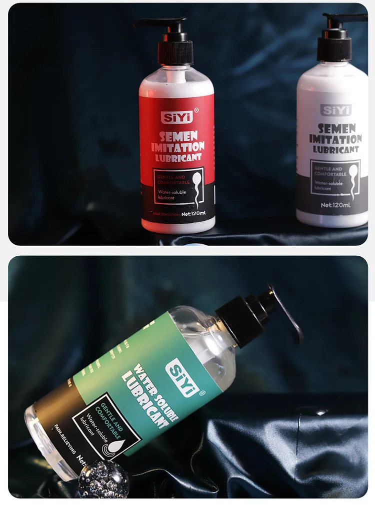 SiYi Lubricant Heat 120ml 300ml Anal Vagina Sex Lubricants Women Love Kiss Oil Men Gay Masturbated Lube Adult Goods for Toy Gel