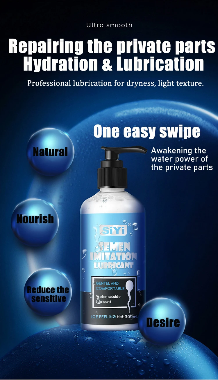 SiYi Lubricant Heat 120ml 300ml Anal Vagina Sex Lubricants Women Love Kiss Oil Men Gay Masturbated Lube Adult Goods for Toy Gel