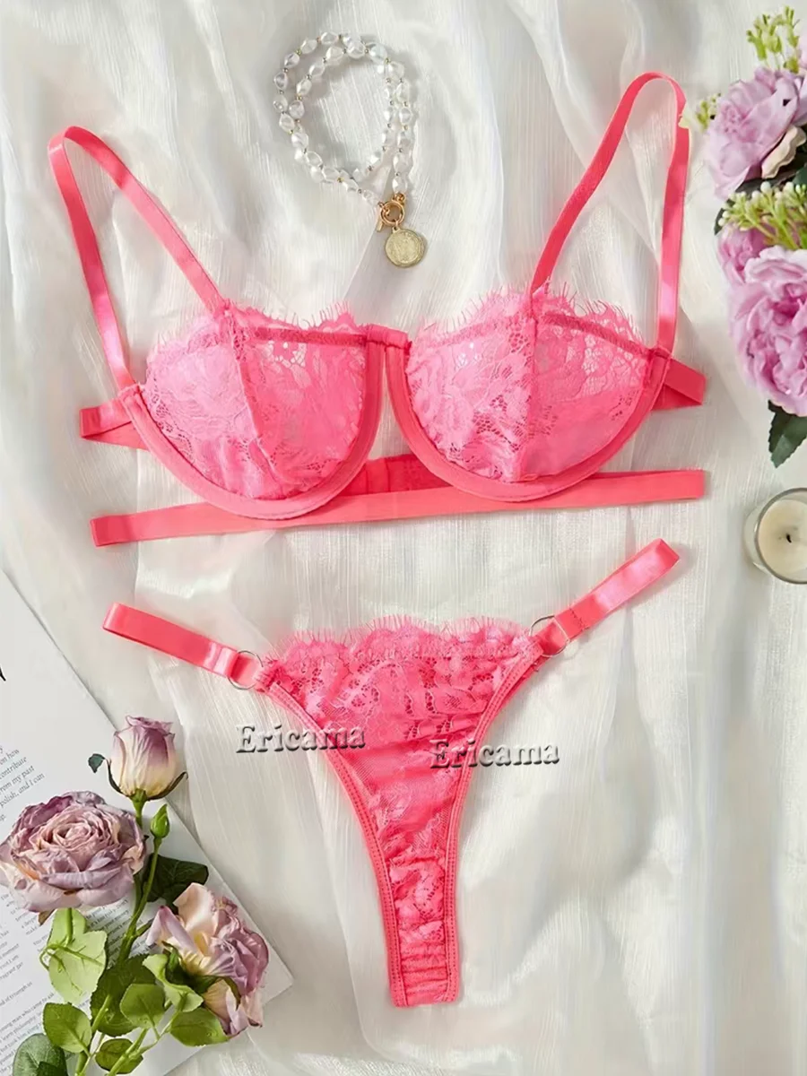 Sexy Lingerie Woman Lace Transparent Underwear Fairy Embroidery Brief Sets Delicate Bra Kit Push Up Breves Sets Thin Erotic Bras Sexy Lingerie Woman Lace Transparent Underwear Fairy Embroidery Brief Sets Delicate Bra Kit Push Up Breves Sets Thin Erotic Bras