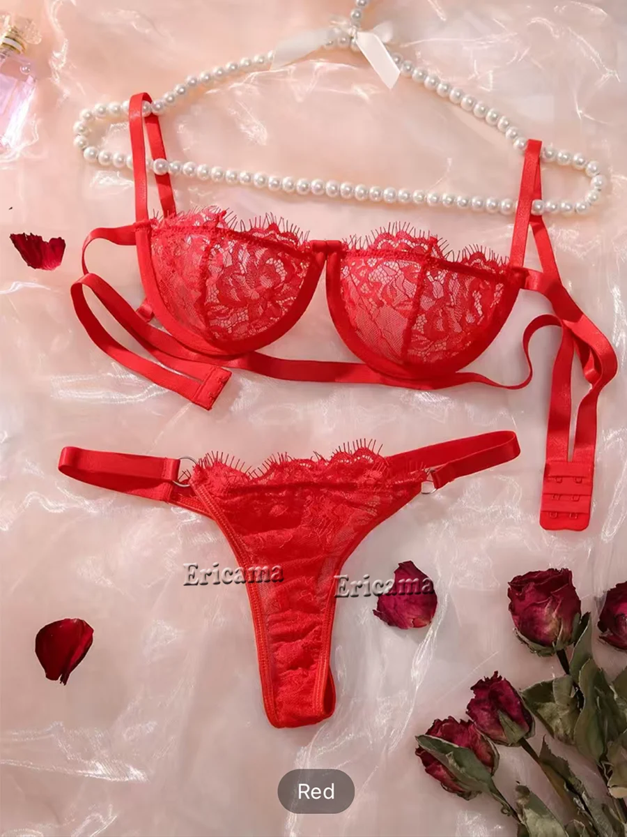 Sexy Lingerie Woman Lace Transparent Underwear Fairy Embroidery Brief Sets Delicate Bra Kit Push Up Breves Sets Thin Erotic Bras Sexy Lingerie Woman Lace Transparent Underwear Fairy Embroidery Brief Sets Delicate Bra Kit Push Up Breves Sets Thin Erotic Bras