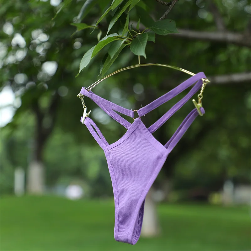 1PCS Women Sexy Cotton Panties Two Belts Hollow Out G-String Thongs Breathable Underwear for Female Solid Color Lingerie S-XL 1PCS Women Sexy Cotton Panties Two Belts Hollow Out G-String Thongs Breathable Underwear for Female Solid Color Lingerie S-XL