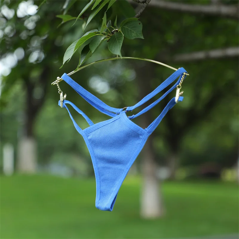 1PCS Women Sexy Cotton Panties Two Belts Hollow Out G-String Thongs Breathable Underwear for Female Solid Color Lingerie S-XL 1PCS Women Sexy Cotton Panties Two Belts Hollow Out G-String Thongs Breathable Underwear for Female Solid Color Lingerie S-XL