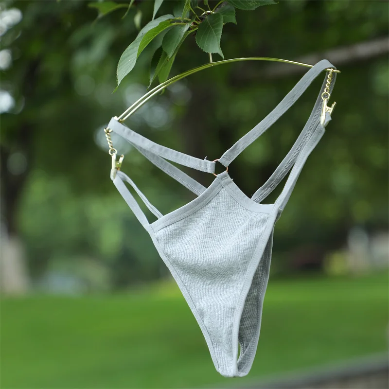 1PCS Women Sexy Cotton Panties Two Belts Hollow Out G-String Thongs Breathable Underwear for Female Solid Color Lingerie S-XL 1PCS Women Sexy Cotton Panties Two Belts Hollow Out G-String Thongs Breathable Underwear for Female Solid Color Lingerie S-XL