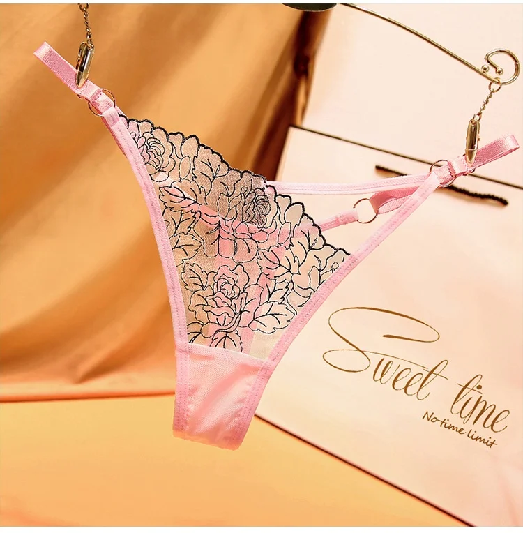 Sexy Lace Thong Women G Strings WC Adjustable Panties Transparent Underwear Ladies Briefs Lingere Underware Lingerie Sexy Lace Thong Women G Strings WC Adjustable Panties Transparent Underwear Ladies Briefs Lingere Underware Lingerie